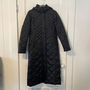 The North Face Down jacket, extra long